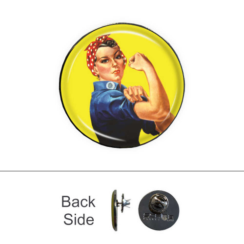 Rosie the Riveter Pin