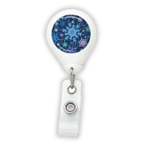 Snowflakes Badge Reel