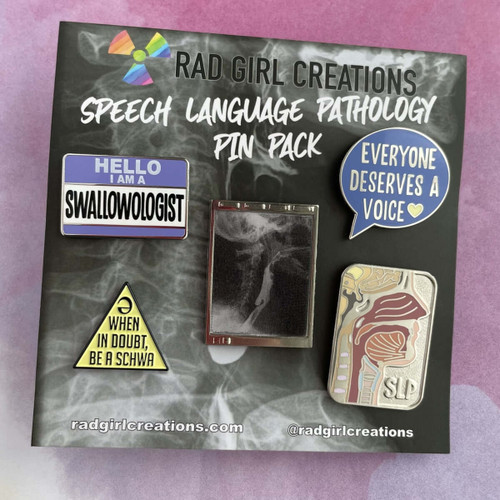 Speech Language Pathology Pin Pack