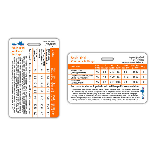 Ventilator Management Badge Card