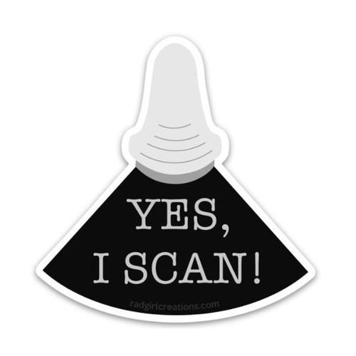 Yes I Scan! Decal