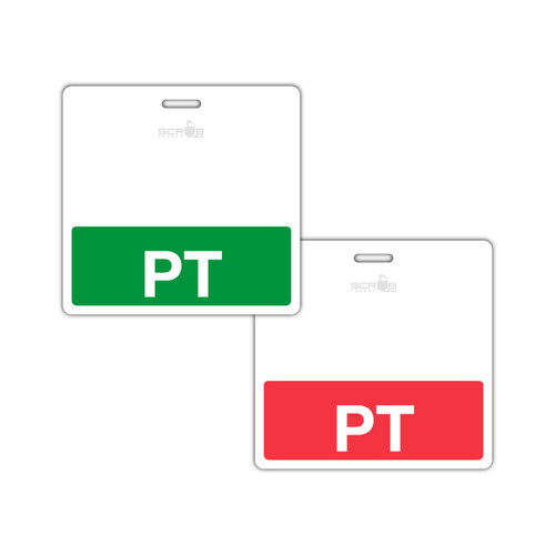 PT Badge Buddy with White Border