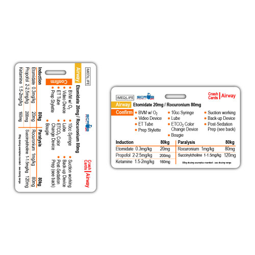 Airway Crash Card Badge Card