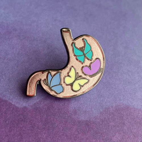 Butterflies in My Stomach Pin