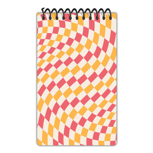 Checkered Out Heavy Duty 3x5 Notepad
