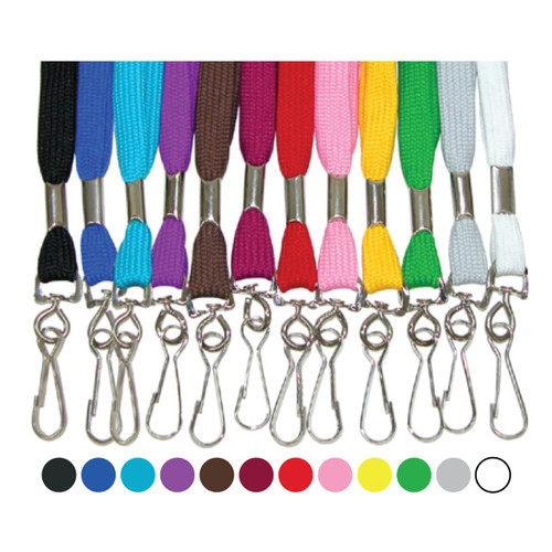 Cotton Lanyard w/ Swivel Hook