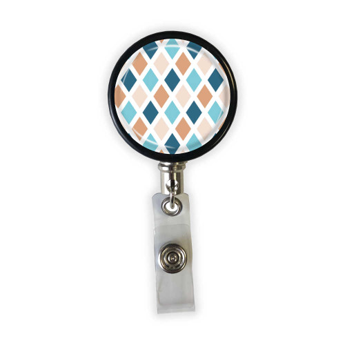 Diamonds Heavy Duty Steel Cord Badge Reel