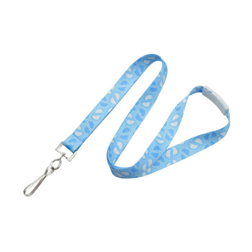 Baby Footprint Lanyard