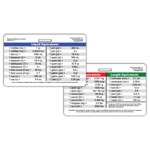 General Healthcare Conversions Badge Card