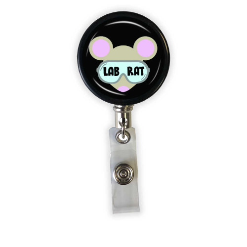 Lab Rat Heavy Duty Steel Cord Badge Reel