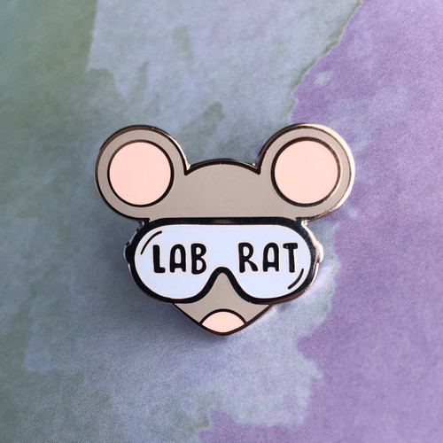 Lab Rat Pin