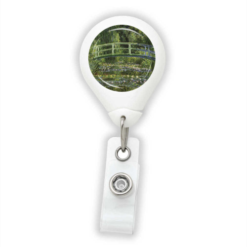 Monet The Japanese Footbridge Badge Reel