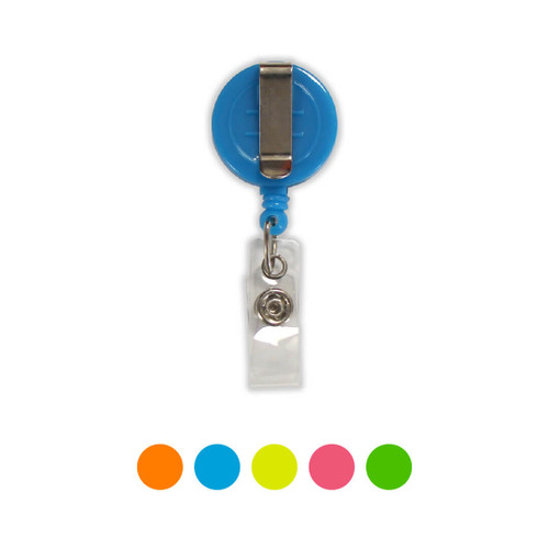 Neon Badge Reel w/ Slide Clip