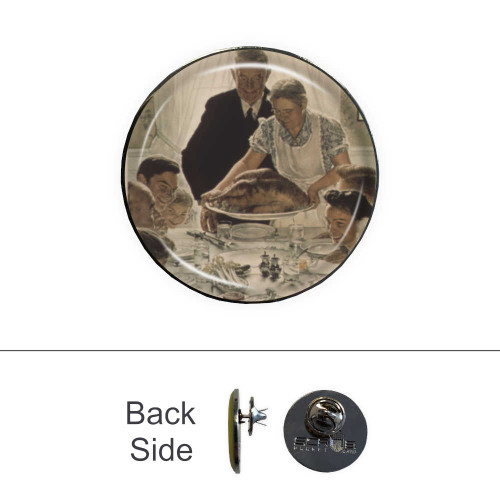 Norman Rockwell Freedom From Want Pin