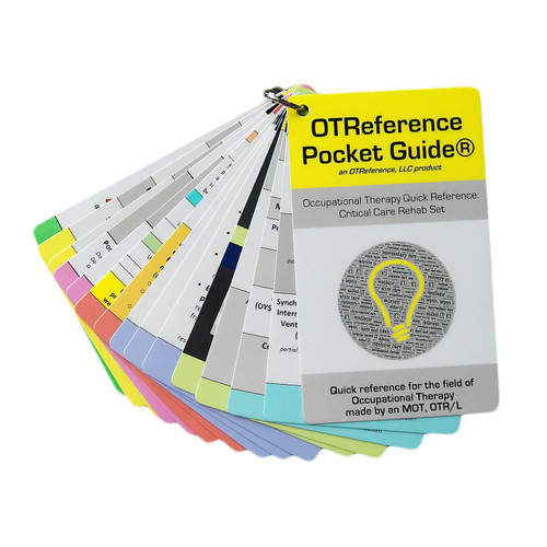 OTReference Pocket Guide: Critical Care Rehab Set