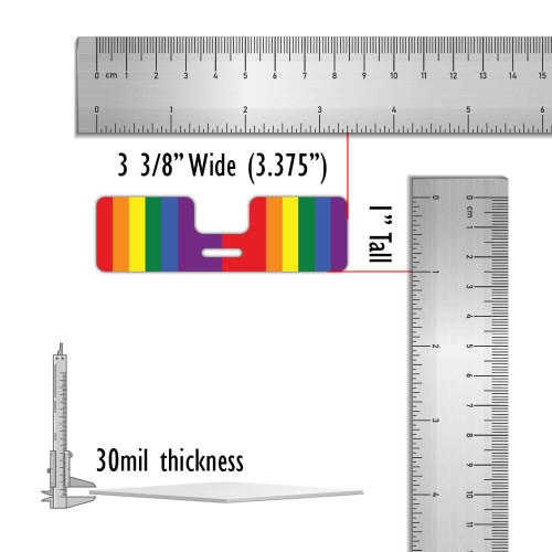 Pride Flag Badge Buddy Topper- Choose Your Flag! Pride Flag Badge Buddy Topper- Choose Your Flag!
