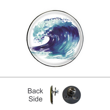 Wave Pin - Scrub Pocket