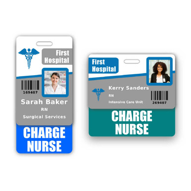 CHARGE NURSE Badge Buddy - Scrub Pocket