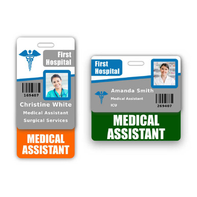 MEDICAL ASSISTANT Badge Buddy - Scrub Pocket