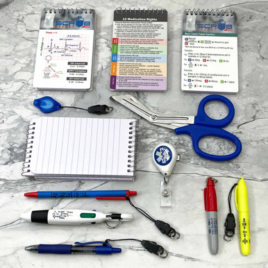 Nursing Student Desk Kit - Scrub Pocket