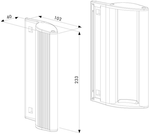 Locinox Handle Set 3006Pull