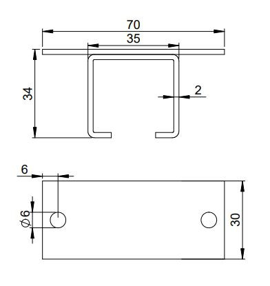 Soffit Bracket KKK075 (K075 Series)