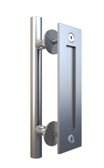 BarrierSlide Flush & Pull Handle Set