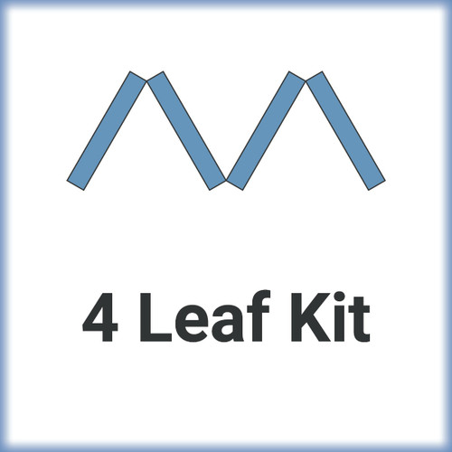 Barrierfold 4 Door Kit - Under 2400mm