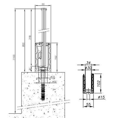 Barrier Sabco OSF Base Fix