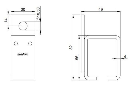 Face Fix Bracket SK151 (K150 Series)