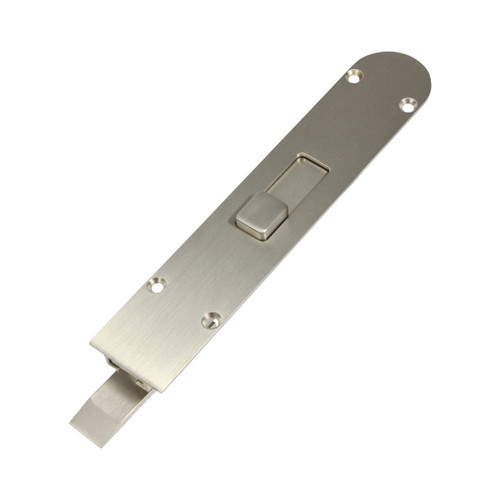 Barrierfold 400mm cranked Flush Bolt Non-Lockable - Satin Nickel Barrierfold 400mm cranked Flush Bolt Non-Lockable - Satin Nickel