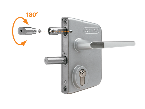 Standard Gate Lock - Black Standard Gate Lock - Black