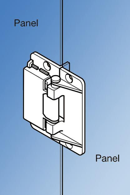 CH-75 Snap Flat Hinge