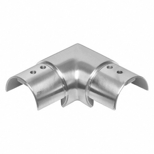Glass Balustrade Split Tube Handrail 90° Connector Glass Balustrade Split Tube Handrail 90° Connector