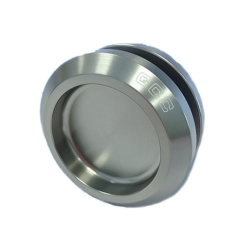 Pair of 50mm Round Flush Pull Handles (CFH-50FB) - Adhesive Fixing Pair of 50mm Round Flush Pull Handles (CFH-50FB) - Adhesive Fixing