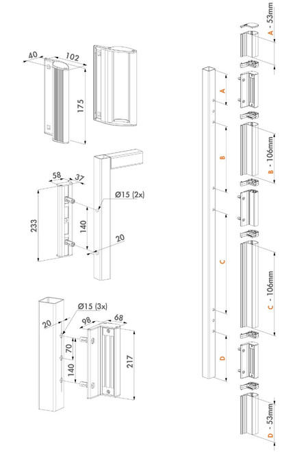 N-Line Mag Kit 2000mm