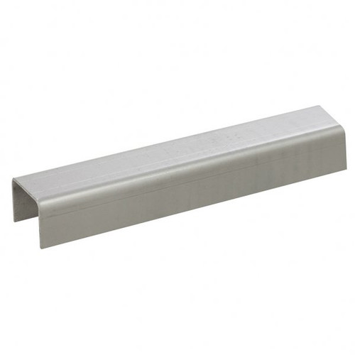 Glass Capping Rail 2500mm - Anodised Aluminium Glass Capping Rail 2500mm - Anodised Aluminium