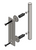 BarrierSlide Flush & Pull Handle Set