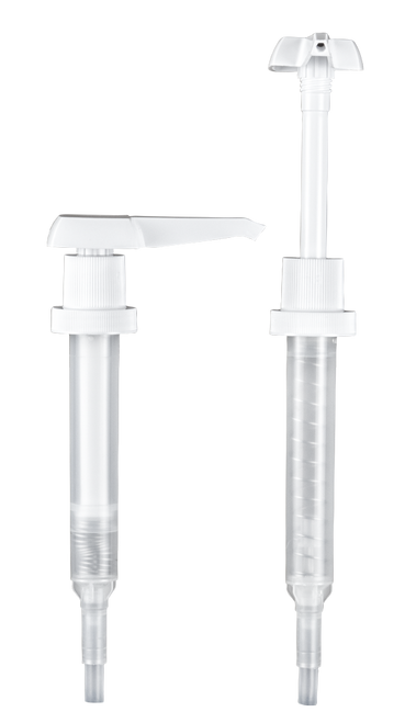 38-400 WHITE PP - POLYPROPYLENE INDUSTRIAL PUMPS EPE FOAM 1 OZ 12 IN 190 CS(330849)