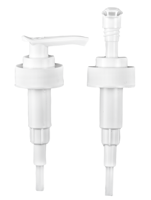 28-400 WHITE PP - POLYPROPYLENE LOTION PUMP PE GASKET 2 CC 12 IN 1000 CS(330930)