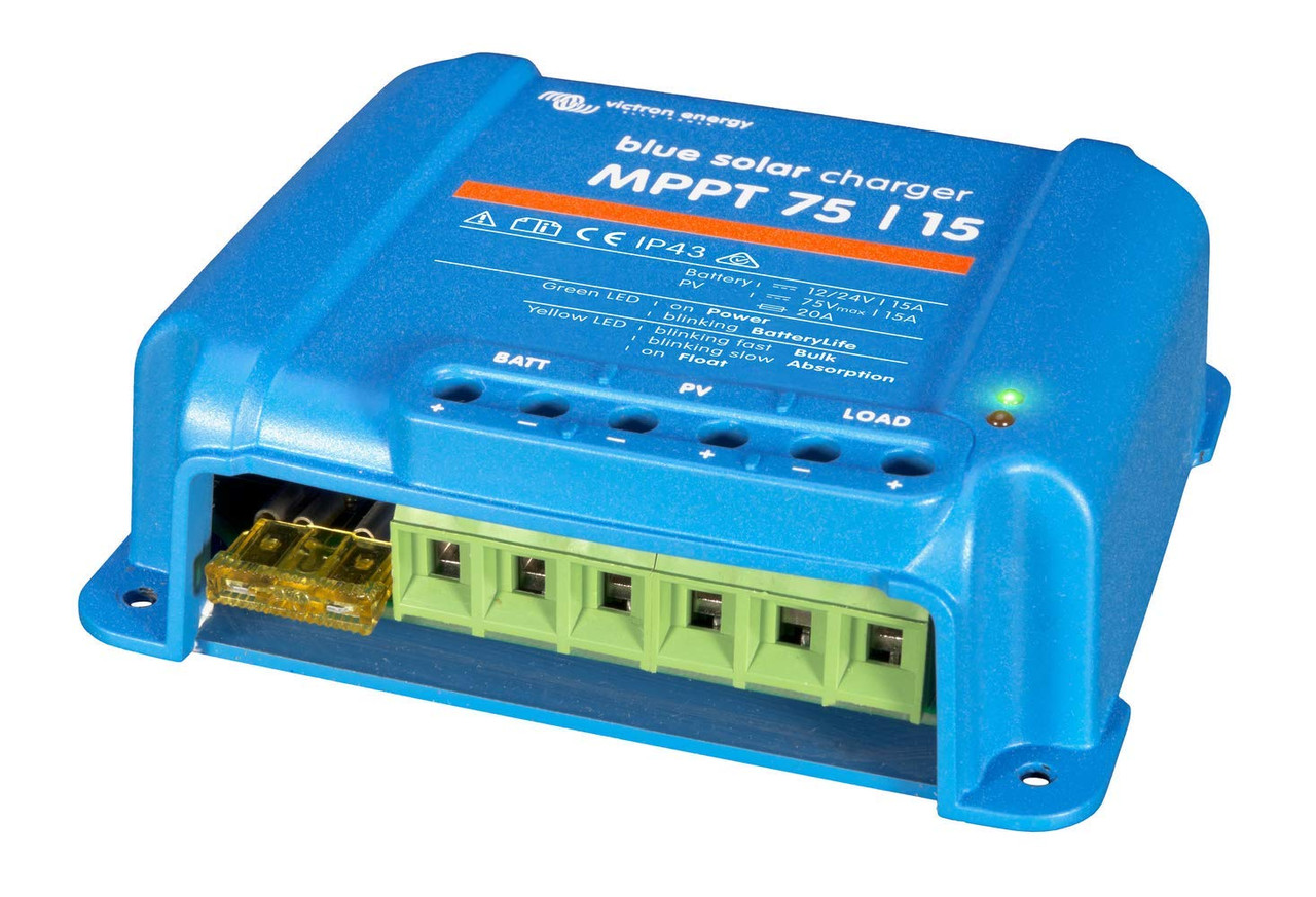 Victron BlueSolar MPPT Charge Controller - 75V - 15AMP [SCC010015050R]