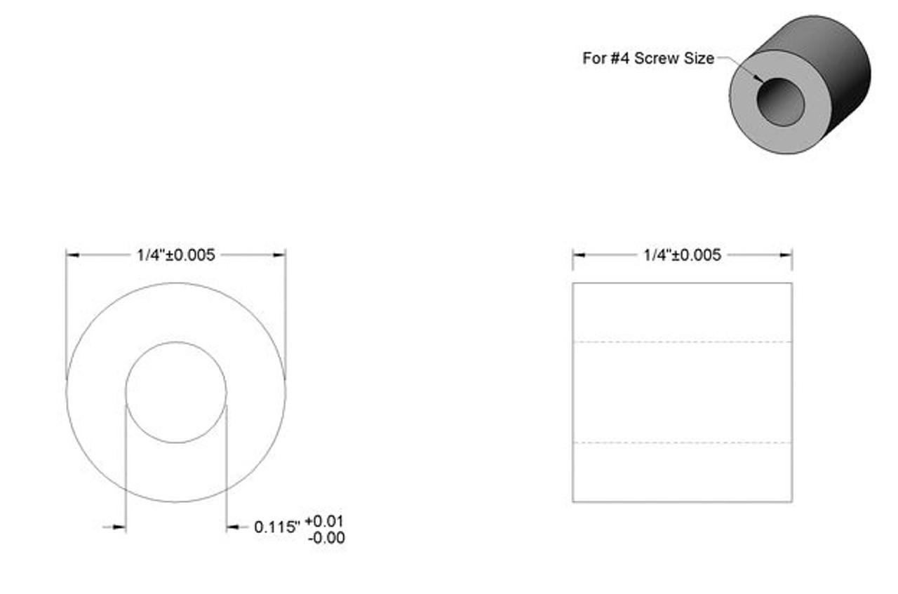 Rivet Spacer