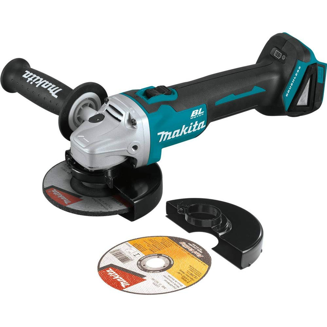 Makita XAG09Z 18V LXT Lithium-Ion Brushless Cordless 4-1/2"/5" Cut-Off/Angle Grinder