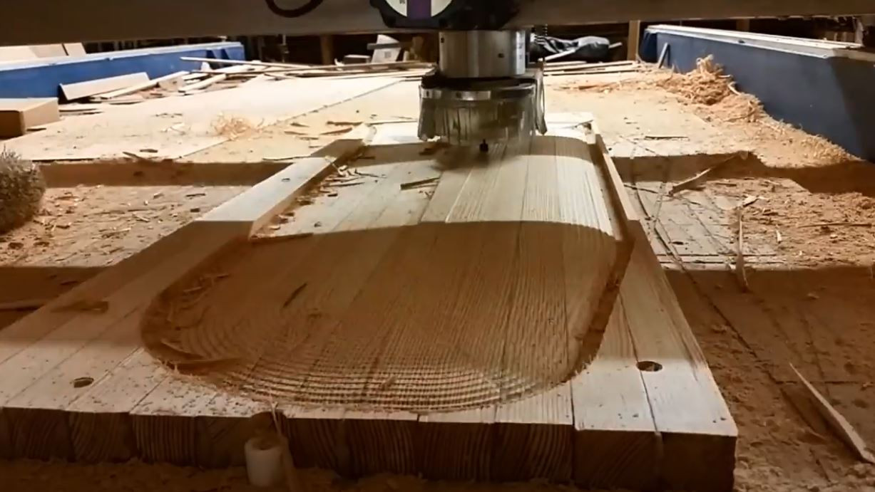 CNC cut Centerboard