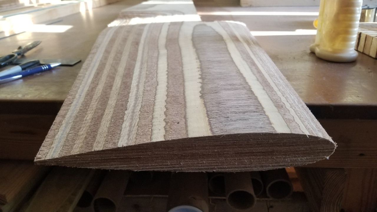 5.80 CNC shaped Rudder and Daggers
