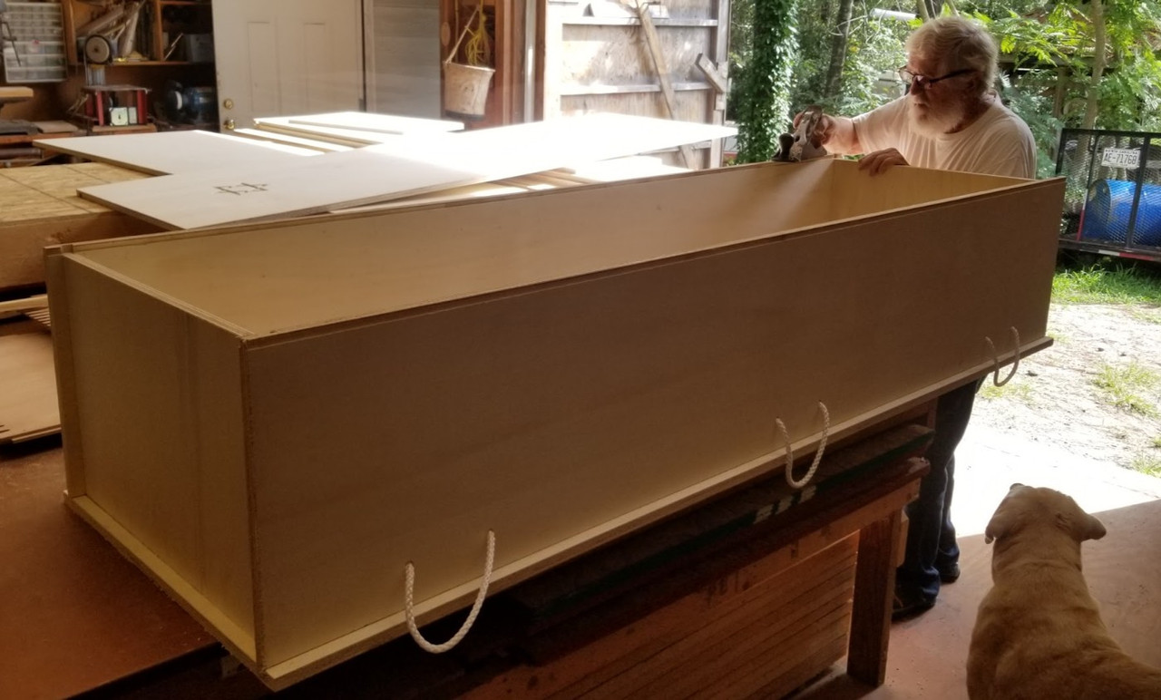 Plywood Casket Plywood Casket