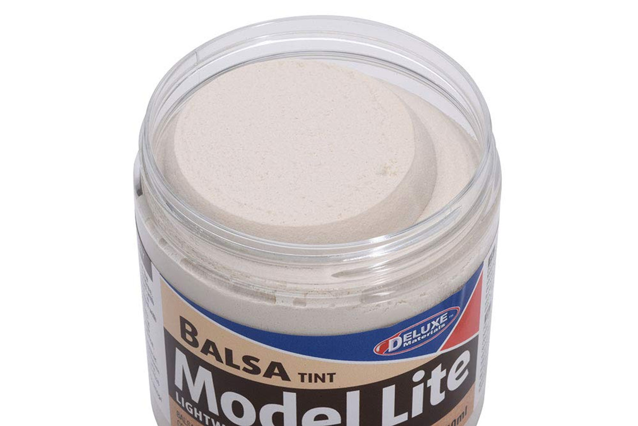 Deluxe Materials BD6 Model Lite Balsa Filler, Balsa Brown: 240cc Deluxe Materials BD6 Model Lite Balsa Filler, Balsa Brown: 240cc