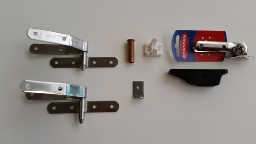 Small Rudder Hardware Kit