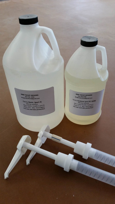 Epoxy and glass kit for foil board Epoxy and glass kit for foil board