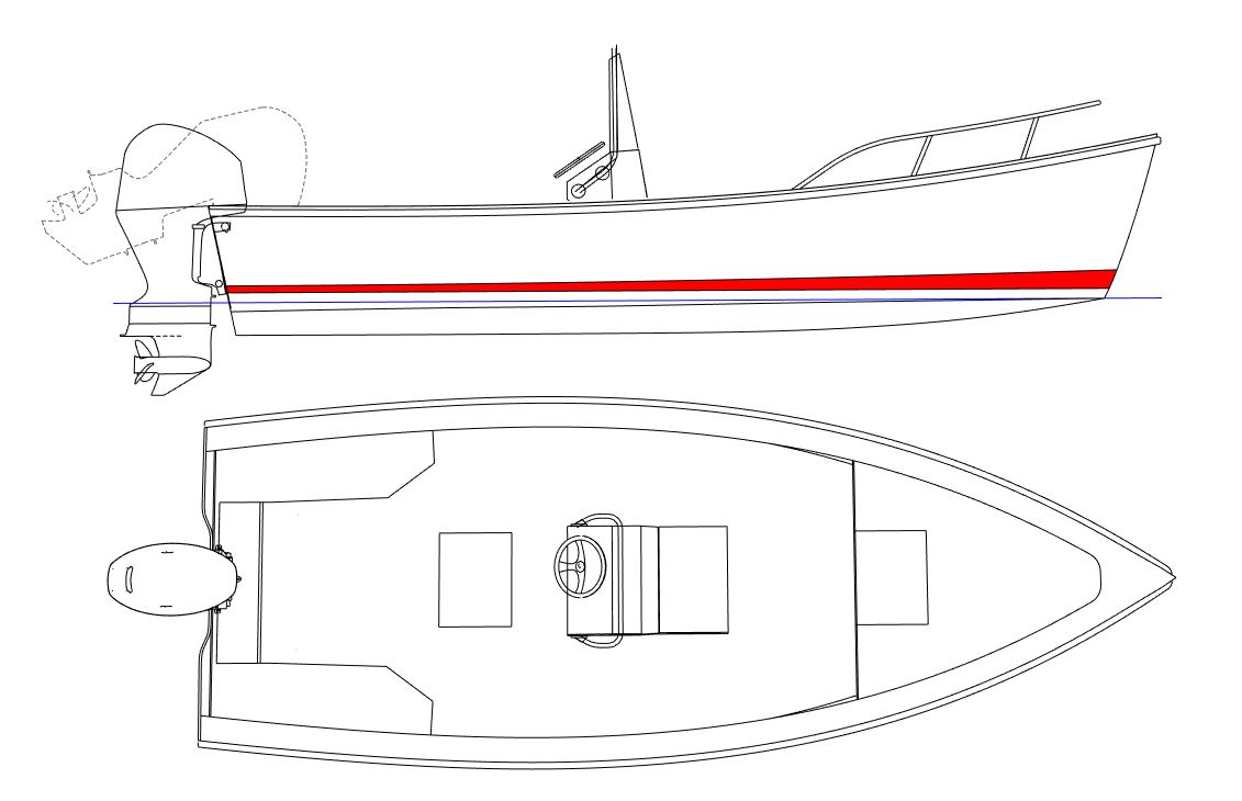 Plans and Kits - Powerboats - Jessy Skiffs 12-17' - Jessy 17
